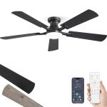 52 Inch Ceiling Fan with Light and Remote