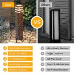 SLAWA 23.6" Bronze Outdoor Pathway Lights