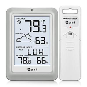 Wireless Indoor Outdoor Thermometer with Remote Sensor