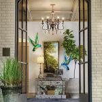 Hummingbird Metal Wall Art - 15 Inch Decor