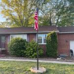 20 FT Telescoping Flag Pole Kit with American Flag