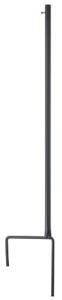 Good Directions Full Size Black Weathervane Garden Pole