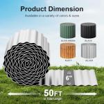 Land Guard Silver Garden Edging Border 6" x 50