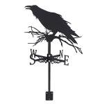 Crow Raven Weathervane for Yard and Garden