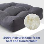 Set of 2 Waterproof Outdoor Chair Cushions