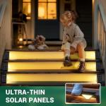 6 Pack Solar Step Lights for Outdoor Spaces