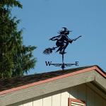 Alnicov Stainless Steel Weather Vane for Gardens