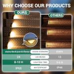 6 Pack Solar Step Lights for Outdoor Spaces