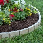 EasyFlex No-Dig Decorative Stone Garden Edging Kit