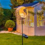 Solar Fairy Garden Lights - Moon & Star Stake