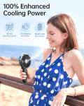 Portable Misting Fan with 3 Speeds and Mist