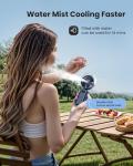 Gaiatop USB Rechargeable Portable Misting Fan