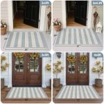 OJIA Machine Washable Outdoor Entry Door Mat