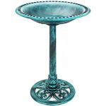Rustic Pedestal Bird Bath for Garden and Yard
