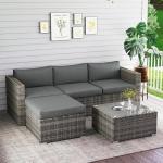 Wisteria Lane 5-Piece All-Weather Patio Set
