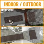 Durable Non-Slip Hallway Runner Rug - 2' x 5