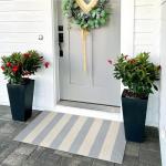 OJIA Machine Washable Outdoor Entry Door Mat
