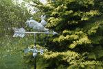 Good Directions Rabbit Weathervane with Garden Pole