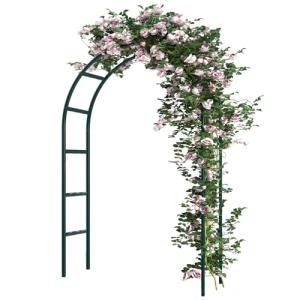 Metal Garden Arch for Climbing Plants and Decor