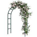 Metal Garden Arch for Climbing Plants and Decor
