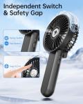 Portable Misting Fan with 3 Speeds and Mist
