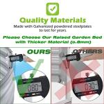 7 Ft Galvanized Metal Raised Garden Bed