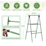 Metal A-Frame Garden Trellis for Climbing Plants