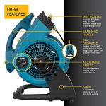 XPOWER FM-48 Powerful Outdoor Misting Fan