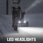 PowerSmart 40V Cordless Snow Blower with LED Light