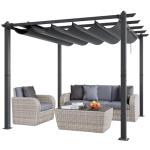 VEVOR 10'x10' Retractable Pergola with Canopy