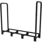 Heavy Duty 4ft Firewood Rack for Indoors or Outdoors