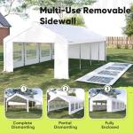 Heavy Duty Outdoor Party Canopy Tent 13'x26