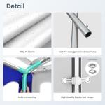 PHI VILLA 20'x16' Heavy Duty Outdoor Party Tent