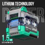 Litheli 20V Wireless Snow Shovel Kit 30.5cm