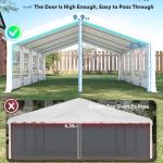 Heavy Duty Outdoor Party Canopy Tent 13'x26