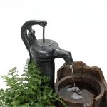 Jeco Glenville Outdoor Cascade Water Fountain
