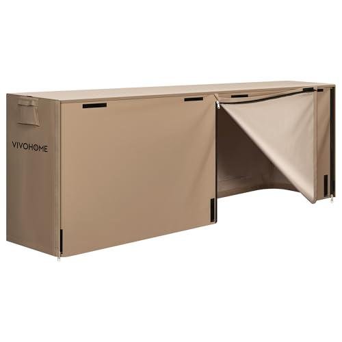 VIVOHOME Heavy Duty Firewood Log Rack Cover