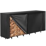 Vailge Waterproof Firewood Rack Cover with Zipper