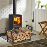 34-Inch Wood Rack for Indoor or Outdoor Use