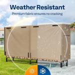 VIVOHOME Heavy Duty Firewood Log Rack Cover