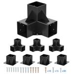 Vlaeng 4x4 Pergola Bracket Kit - 8 Pack