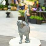 Decorative Polyresin Cat Figurine for Outdoors