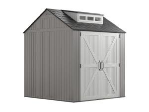 Rubbermaid 7x7 Ft Weather Resistant Outdoor Storage Shed