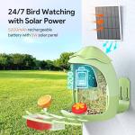 Outdoor Bird Feeder Camera with Night Vision