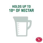 Antique Glass Hummingbird Feeder for Outdoors