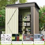 Patiowell Outdoor Storage Shed with Lockable Door