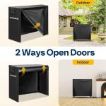 VIVOHOME Heavy Duty Waterproof Firewood Rack Cover