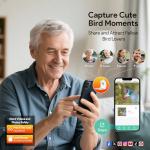 Outdoor Bird Feeder Camera with Night Vision