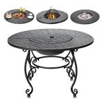 Giantex 4-in-1 Fire Pit Table for Outdoors