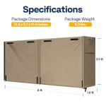 VIVOHOME Heavy Duty Firewood Log Rack Cover